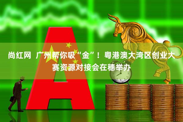 尚红网  广州帮你吸“金”！粤港澳大湾区创业大赛资源对接会在穗举办